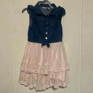 Girls Calvin Klein Jeans Dress